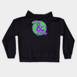 Grim & Grinning Distressed Kids Hoodie